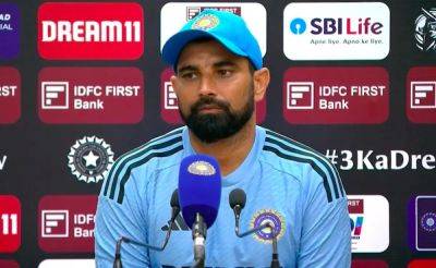 Mohammad Shami - "Beyond My Comprehension": Mohammed Shami Stumps Reporter With Response To Playing XI Question - sports.ndtv.com - Australia - India