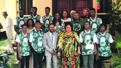 Nigeria curling federation appoints dame Patience Jonathan as grand matron