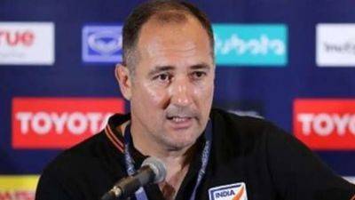 Igor Stimac - "Now Thinking About Myanmar Match...": Indian Football Team Head Coach Igor Stimac After Win Over Bangladesh In Asian Games - sports.ndtv.com - China - India - Bangladesh - Burma