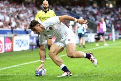 Henry Arundell's five tries put England on verge of Rugby World Cup quarters