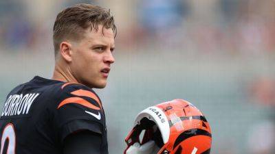 Bengals list ailing Joe Burrow as questionable for MNF - ESPN