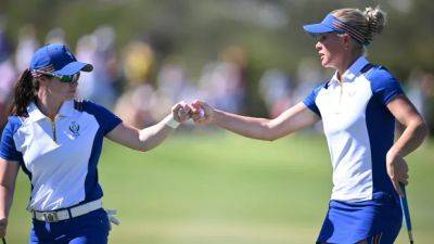 Europe rallies to pull even with U.S. at 8-8 going into final day of Solheim Cup - cbc.ca - Spain - Usa