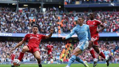 Phil Foden - Matheus Nunes - Man City beat Nottingham Forest 2-0 despite Rodri red card - channelnewsasia.com