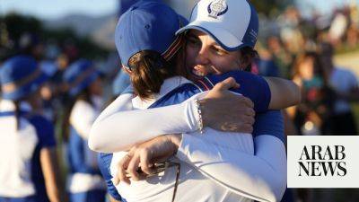 Europe rally to pull even with US at 8-8 going into final day of Solheim Cup