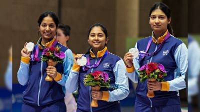 Indian Women's 10m Air Rifle Team Bags Silver; Ramita Jindal Wins Individual Bronze - sports.ndtv.com - China - India