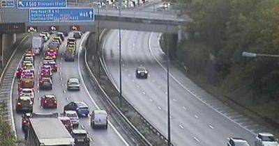 LIVE: All traffic stopped on section of M60 after crash - latest updates