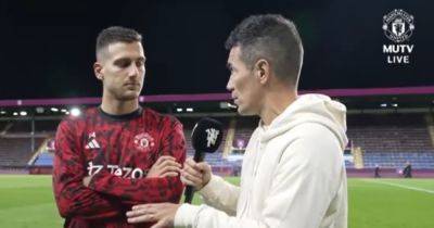 Manchester United defender Diogo Dalot makes demand to teammates after win against Burnley