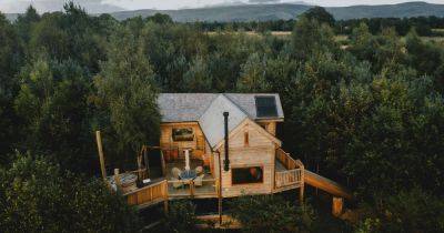 The Cumbrian treehouse you can book with a hot tub, games room and a bar you reach via a slide - manchestereveningnews.co.uk
