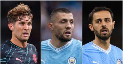 Kevin De-Bruyne - Jack Grealish - Bernardo Silva - Mateo Kovacic - John Stones - Stones, Bernardo, Kovacic - Man City injury news and return dates vs Newcastle United - manchestereveningnews.co.uk