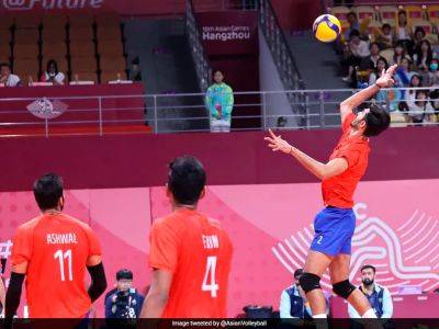 Asian Games 2023: Men's Volleyball Team Goes Out Of Meal Hunt - sports.ndtv.com - Qatar - China - Japan - India - Pakistan - South Korea - Cambodia