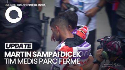 Fabio Quartararo - Jorge Martin Ngos-ngosan di MotoGP India 2023 - sport.detik.com - India