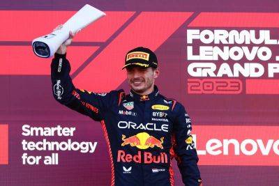 Max Verstappen storms to victory in Japan as Red Bull clinch constructors' title