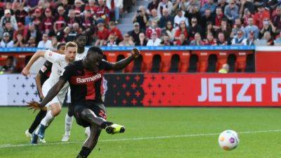 Jonas Hofmann - Leverkusen's Boniface scores twice in 4-1 win over promoted Heidenheim - channelnewsasia.com - Germany - Nigeria - county Bay
