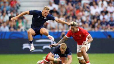 Rory Darge - Finn Russell - Darcy Graham - Blair Kinghorn - Kyle Steyn - Seven-try Scotland see off Tonga in 45-17 World Cup win - channelnewsasia.com - France - Scotland - Tonga