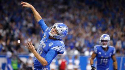 Jared Goff - Jared Goff roars as Lions take care of Falcons at home - foxnews.com - state Iowa - county Keith
