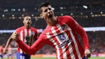 European round-up: Alvaro Morata strikes twice as Atletico Madrid end Real's run