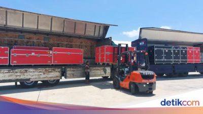 Logistik MotoGP 2023 Sudah Tiba di Mandalika - sport.detik.com - Indonesia - India