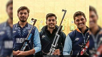 Asian Games 2023: India Shatter World Record, Clinch Gold Medal In Men's 10m Air Rifle Team Event