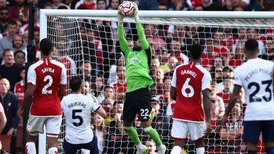 Antonio Conte - Ange Postecoglou - Cristian Romero - Harry Kane - David Raya - Son shines as Spurs rescue derby draw at Arsenal - guardian.ng - Britain - Spain - South Korea