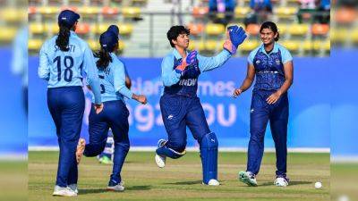 Asian Games 2023: India Clinch Historic Gold In Cricket As Women's Team Beat Sri Lanka In Final