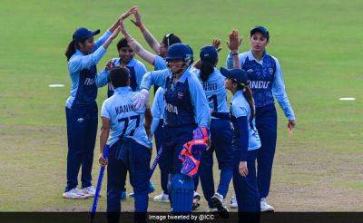 Watch: Celebrations Erupt As India Win Asian Games 2023 Gold In Women's Cricket