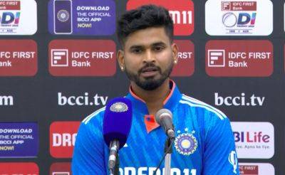 "Would Like To Thank Myself": 'Lonely' Shreyas Iyer On Triumphant ODI Return