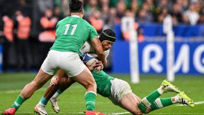 James Lowe - Eben Etzebeth - Damian Willemse - Jacques Nienaber - Simon Easterby - Jesse Kriel - Low tackle school pays off for Ireland - rte.ie - France - South Africa - Ireland