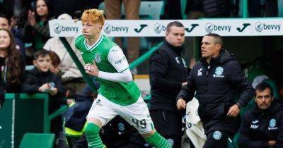 Rory Whittaker earns new Hibs contract reward as record breaking debut stokes Easter Road excitement