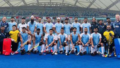 Manpreet Singh - Harmanpreet Singh - Mandeep Singh - Asian Games 2023: India Maul Singapore 16-1 In Men's Hockey - sports.ndtv.com - Uzbekistan - India - Singapore