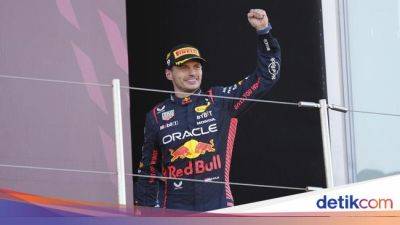F1 2023: Verstappen Tiga Poin Menuju Titel Juara Dunia Ketiga