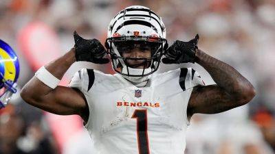 Zac Taylor - Joe Mixon - Dylan Buell - Ja'Marr Chase sets new single-game high to lead Bengals over Rams in first win of season - foxnews.com - Los Angeles - state Ohio