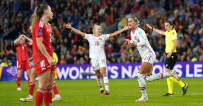 Wales Women 1-5 Denmark: Harder hat-trick condemns hapless hosts to crushing Nations League defeat - walesonline.co.uk - Germany - Denmark - Iceland