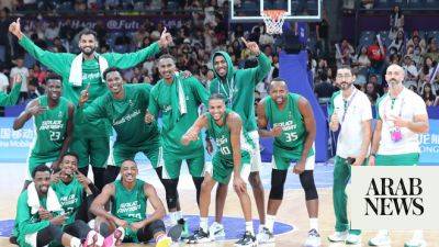 Saudi basketball team gets off to a winning start at Asian Games in Huangzhou