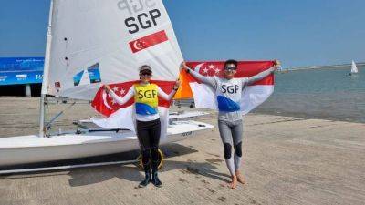 Singapore sailors take 2 silvers, 2 bronzes at Asian Games in Hangzhou - channelnewsasia.com - China - Thailand - Malaysia - Singapore