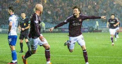Alex Lowry reacts to Hearts golden goal as Rangers star admits pep talk from a legend inspired 'perfection'