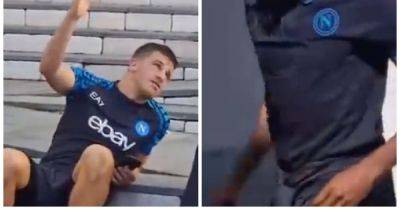 Piotr Zielinski - Victor Osimhen brutally snubs Napoli teammates as frosty clip shows fallout from TikTok video row - dailyrecord.co.uk - Italy