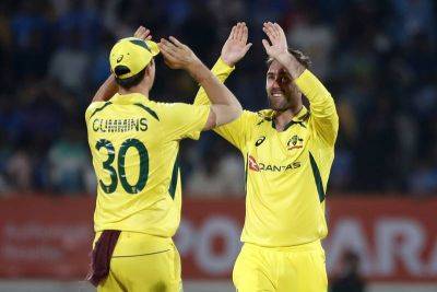 Glenn Maxwell claims four wickets as Australia end losing streak with big ODI win in India