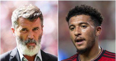 Roy Keane's message to Jadon Sancho as Sofyan Amrabat drops Manchester United transfer hint