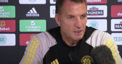 Watch Brendan Rodgers' Celtic press conference in full as succession plan doesn't stop with Joe Hart