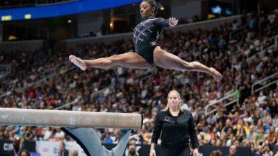 Simone Biles - Gymnastics-All eyes on Biles at worlds as American returns after two-year hiatus - channelnewsasia.com - Usa