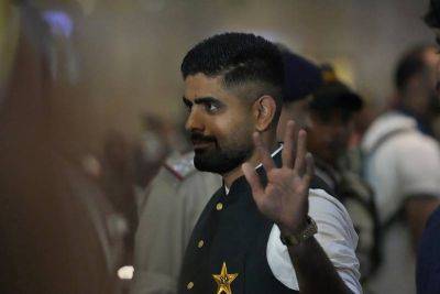 Babar Azam 'overwhelmed' by support after Pakistan land in India for ODI World Cup