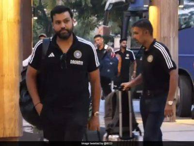 Indian Cricket Team Arrives In Guwahati Ahead Of Cricket World Cup 2023 Warm-Up Game Against England