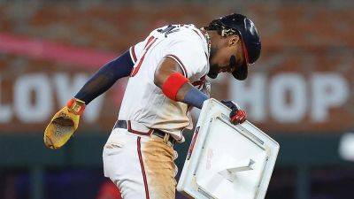 Kevin C.Cox - Ronald Acuña-Junior - Cubs announcers rip Braves over 'absurd' play stoppage for Ronald Acuña Jr. after historic moment - foxnews.com - Washington