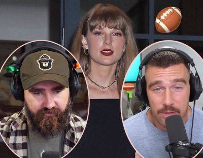 Travis Kelce - Jason Kelce - Travis & Jason Kelce Answer Football Questions From Taylor Swift Fans! - perezhilton.com - county Eagle