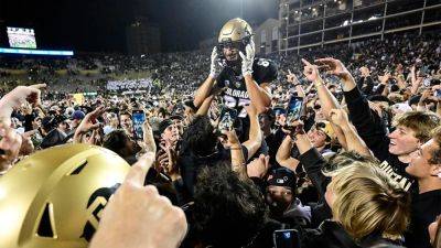 Colorado athletic director sends letter urging students to refrain from 'rushing the field' at home games
