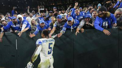Lions lead the way as Montgomery steers Detroit to victory over Packers