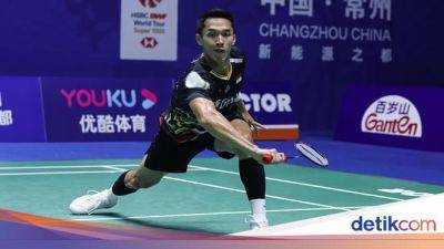 Jonatan Christie - Asian Games - Asian Games 2023: Jonatan Tumbang, Indonesia Tertinggal 1-2 dari Korsel - sport.detik.com - Indonesia
