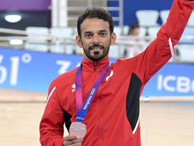 Ahmed Al Mansouri seals historic cycling bronze for UAE at Asian Games - thenationalnews.com - Turkey - Uae - Japan - India - Iran - Kazakhstan - Hong Kong - Pakistan - Malaysia