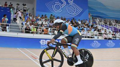 David Beckham - Asian Games: David Beckham, Esow Fail To Reach In Track Cycling Men's Keirin Final - sports.ndtv.com - Japan - India - Kazakhstan - South Korea