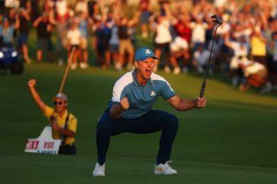 Late drama ensures Europe extend Ryder Cup lead to five